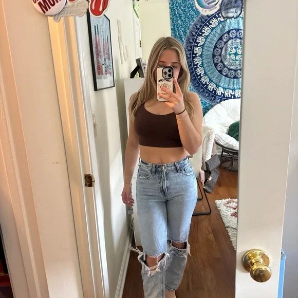 American Eagle Outfitters Blue Denim Jeans - Picture 1 of 2